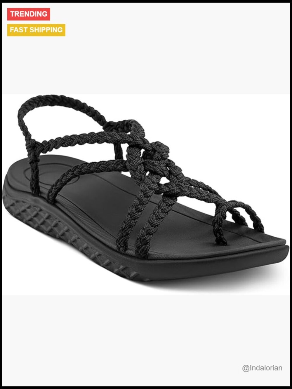 Walking And Hiking Sandals With Arch Support, Waterproof Sport Sandals